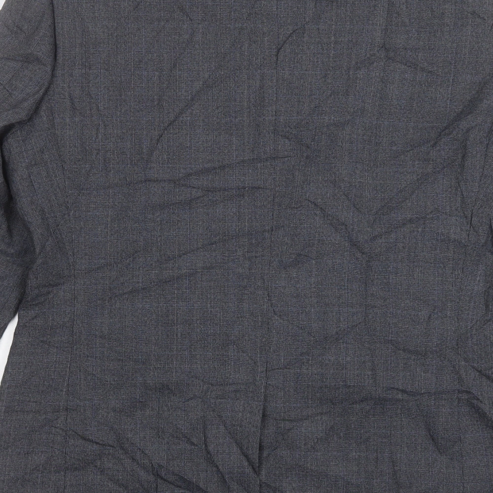Mens UK Size 40 George Regular Grey Suit Jacket