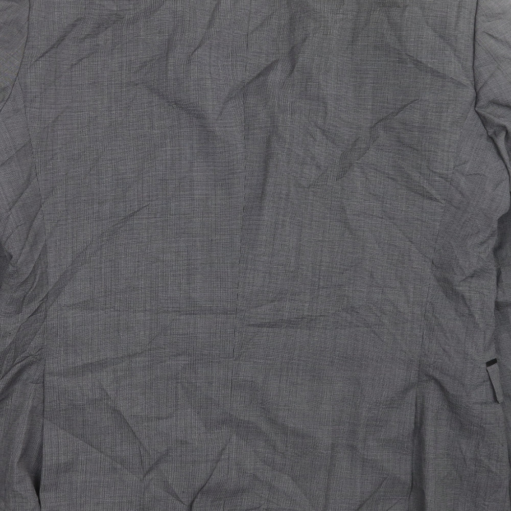 Mens UK Size 40 Topman Regular Grey Suit Jacket