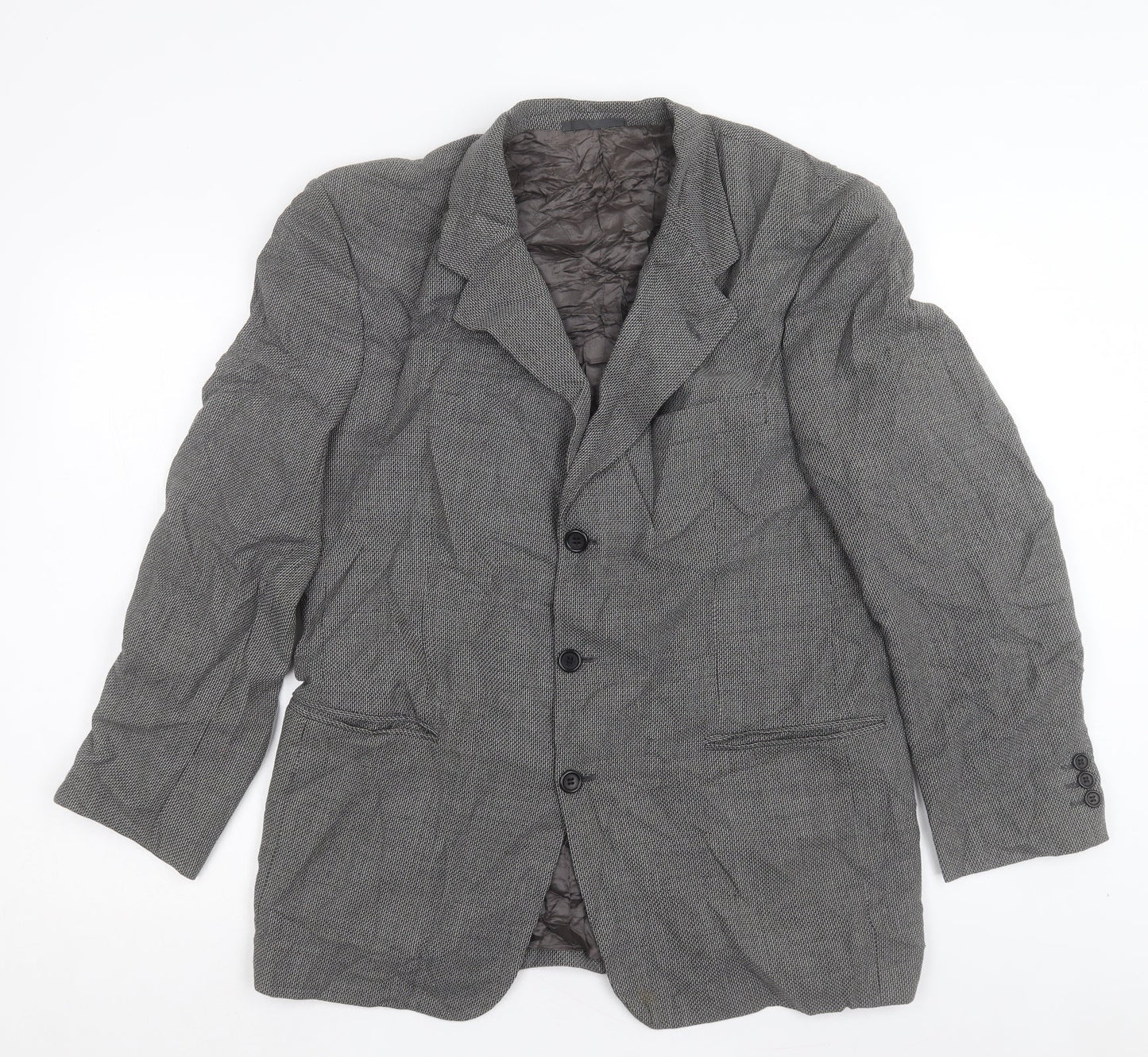 Mens UK Size 40 Copperstone Regular Grey Suit Jacket