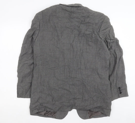 Mens UK Size 40 Copperstone Regular Grey Suit Jacket
