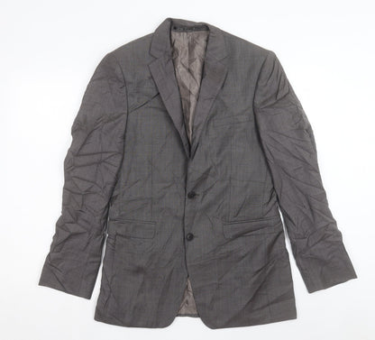 Mens UK Size 36 Paul Costelloe Regular Grey Suit Jacket