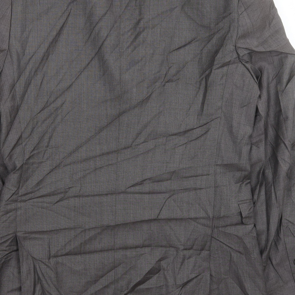 Mens UK Size 36 Paul Costelloe Regular Grey Suit Jacket