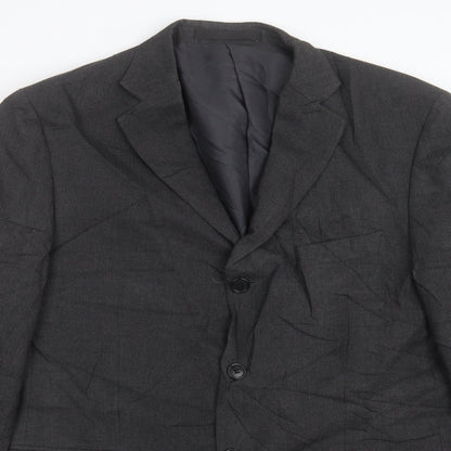 Mens UK Size 40 Marks and Spencer Regular Grey Suit Jacket