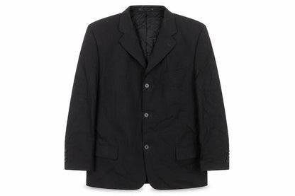 Simon Berwin Mens Black Wool Jacket Suit Jacket Size 44