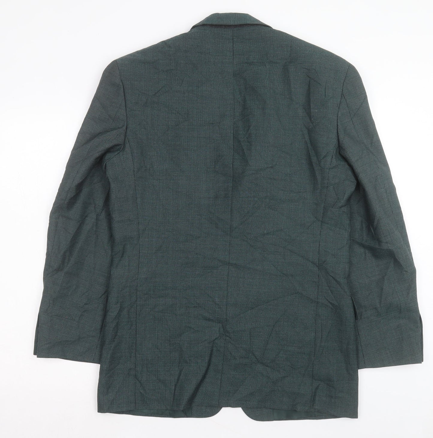 Mens UK Size 36 Dimensions Regular Green Suit Jacket