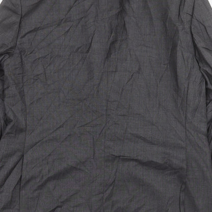 NEXT Mens Grey Wool Jacket Suit Jacket Size 42