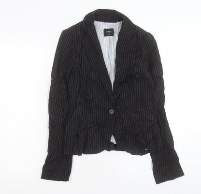Womens UK Size 10 Oasis Black Jacket