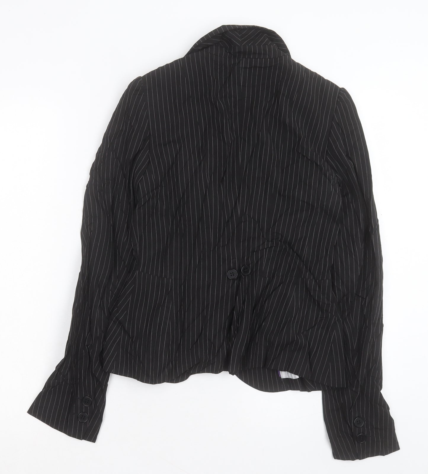 Womens UK Size 10 Oasis Black Jacket