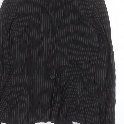 Womens UK Size 10 Oasis Black Jacket