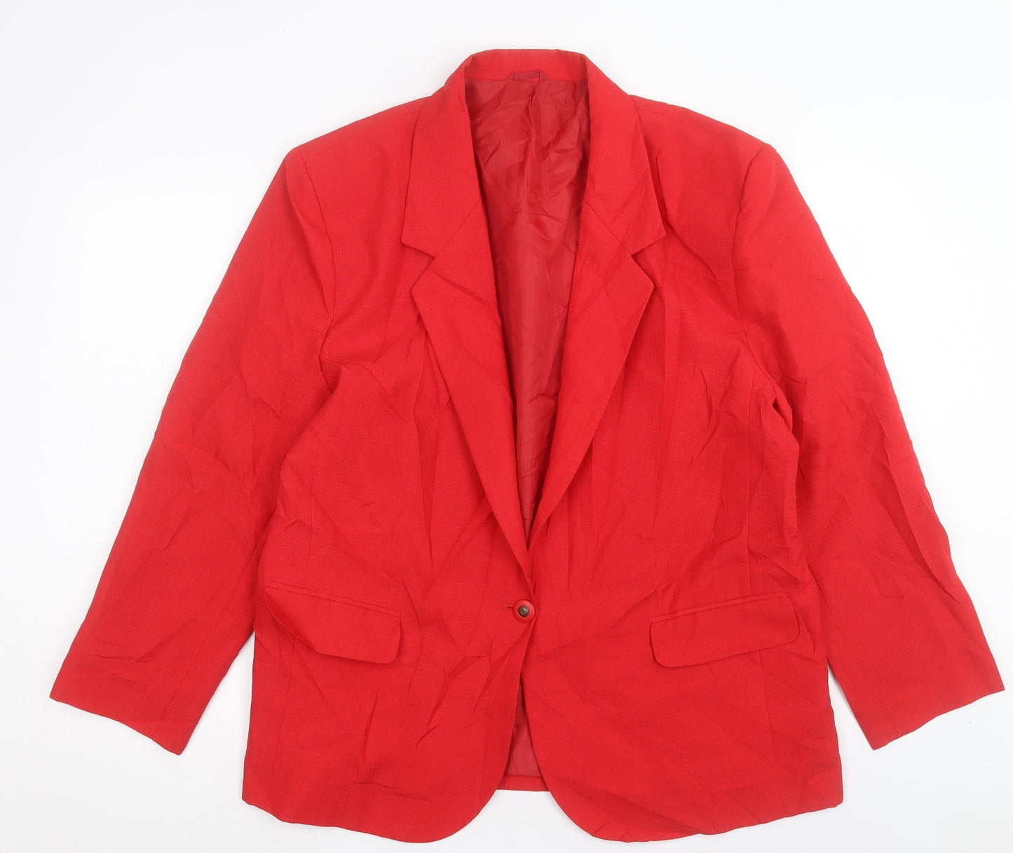 Womens UK Size 2 Littlewoods Red Jacket