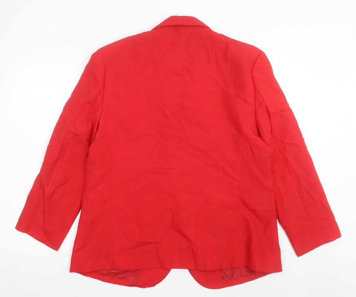 Womens UK Size 2 Littlewoods Red Jacket