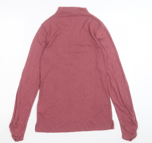 Womens UK Size 10 River Island Pink Pullover Jumper