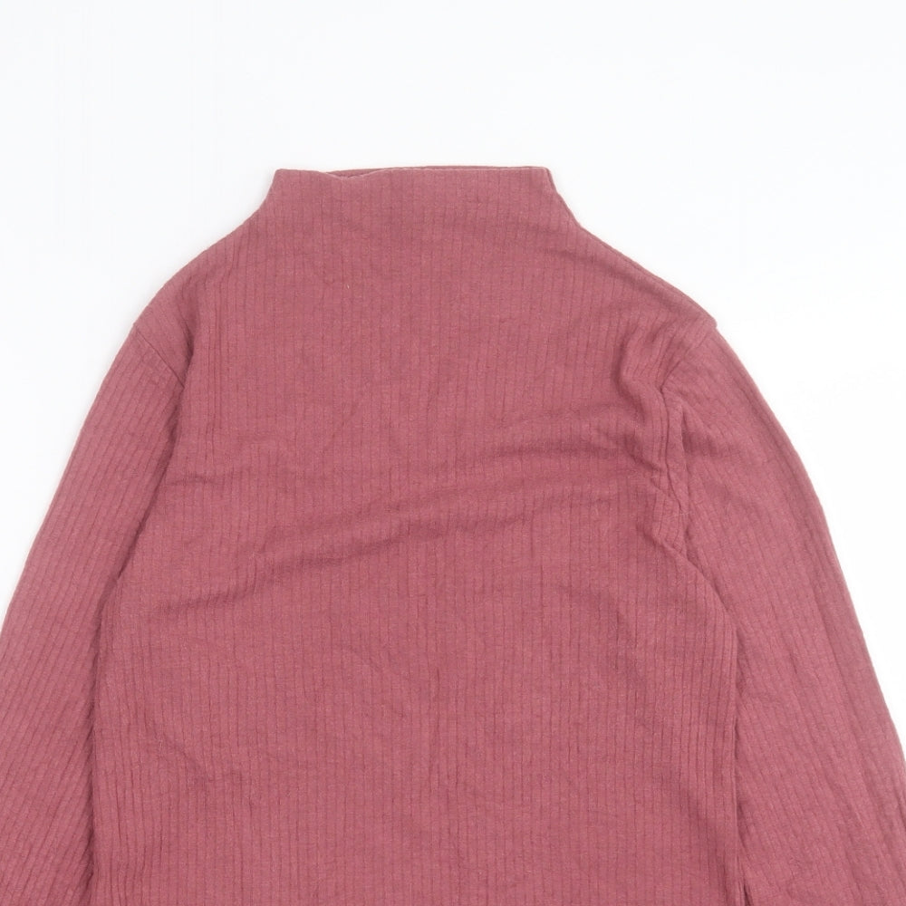 Womens UK Size 10 River Island Pink Pullover Jumper