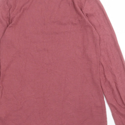 Womens UK Size 10 River Island Pink Pullover Jumper