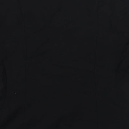NEXT Womens Black Polyester Jacket Blazer Size 10