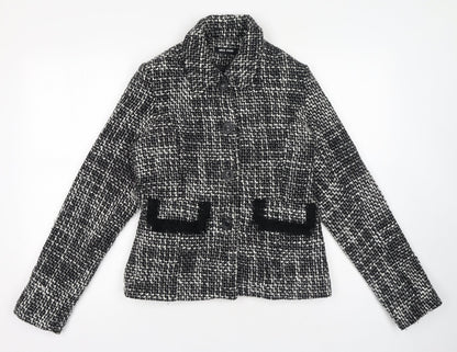 Womens UK Size 10 Miss Posh Black Jacket