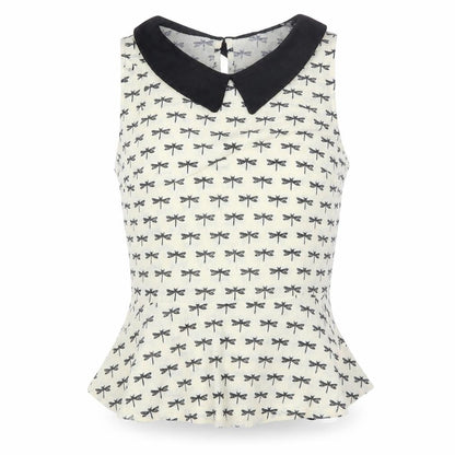 Womens UK Size 10 Primark Ivory Basic Blouse