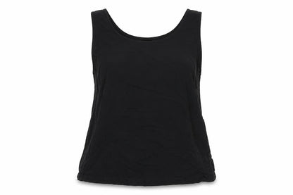 Womens UK Size L Adini Black Basic Tank