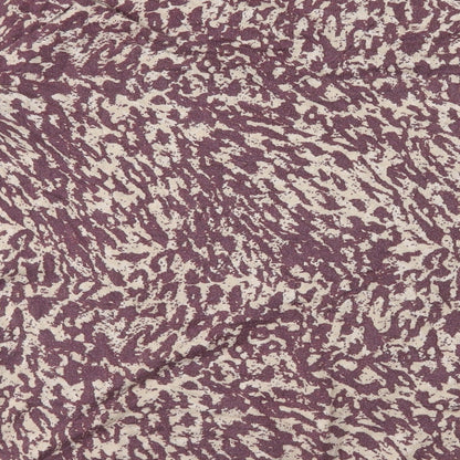 NEXT Womens Brown Animal Print Cotton Jumper Dress Size 8 V-Neck Pullover