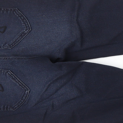 Ms Mode Girls Blue Cotton Straight Jeans Size 14 Years Regular