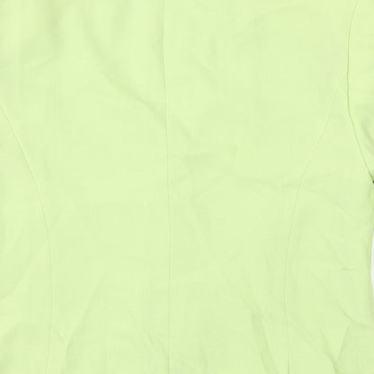 Basler Woman's Green Shirt Jacket, size 14.