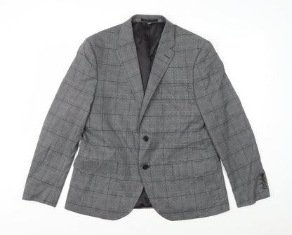Mens UK Size L Marks and Spencer Regular Grey Suit Jacket