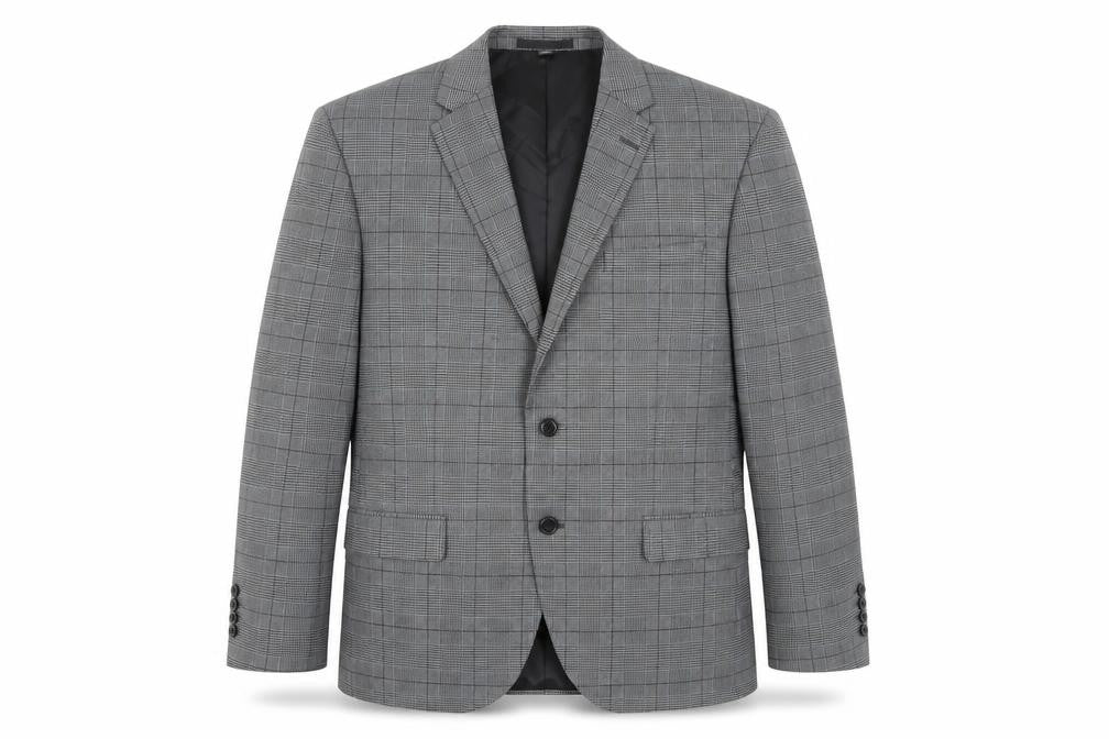 Mens UK Size L Marks and Spencer Regular Grey Suit Jacket