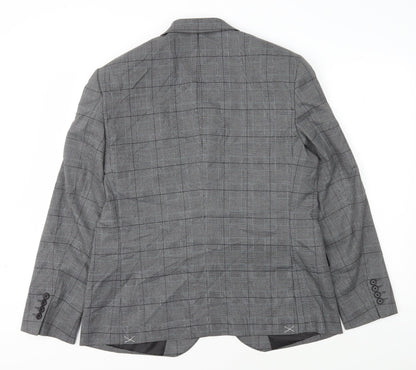 Mens UK Size L Marks and Spencer Regular Grey Suit Jacket