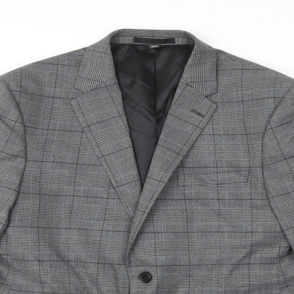 Mens UK Size L Marks and Spencer Regular Grey Suit Jacket