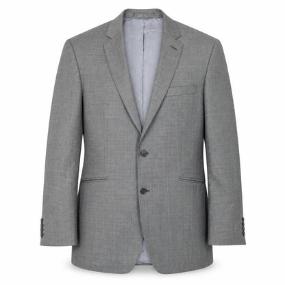 Preworn` Mens Grey Wool Jacket Blazer Size 42