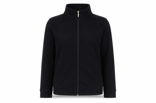 Womens UK Size S Bonmarché Blue Full Zip Sweatshirt