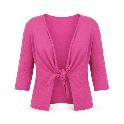 Womens UK Size S Jackpot Pink Cardigan Jumper