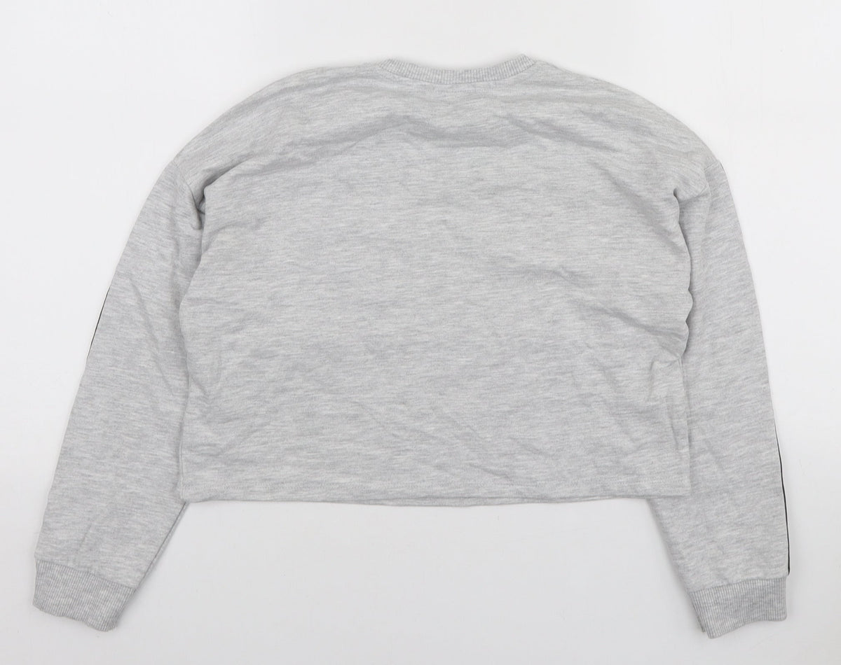 George Girls Grey Polyester Pullover Sweatshirt Size 9-10 Years Pullover - NASA