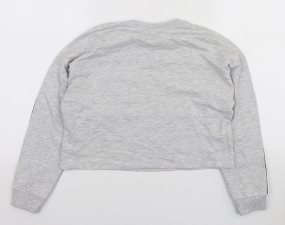 George Girls Grey Polyester Pullover Sweatshirt Size 9-10 Years Pullover - NASA
