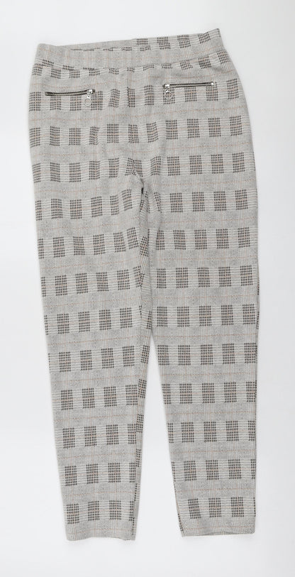 Womens UK Size L Select Regular Fit  Brown Trousers