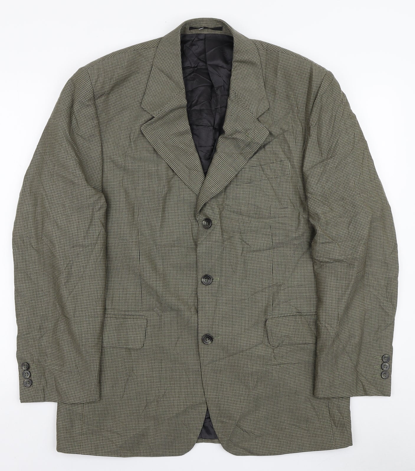 Mens UK Size 40 Principles Regular Green Suit Jacket