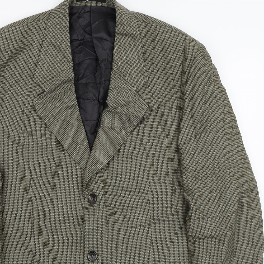 Mens UK Size 40 Principles Regular Green Suit Jacket