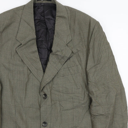 Mens UK Size 40 Principles Regular Green Suit Jacket