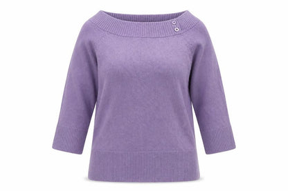 Womens UK Size 12 Editions Purple Pullover Jumper