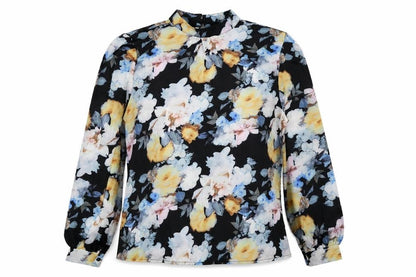 Womens UK Size XL Preworn Multicoloured Basic Blouse