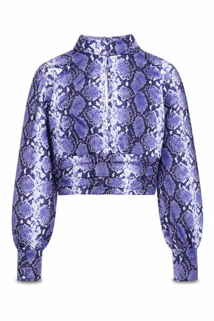 Womens UK Size 6 Topshop Blue Basic Blouse