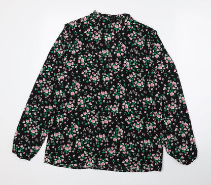 Womens UK Size 8 Marks and Spencer Multicoloured Basic Blouse