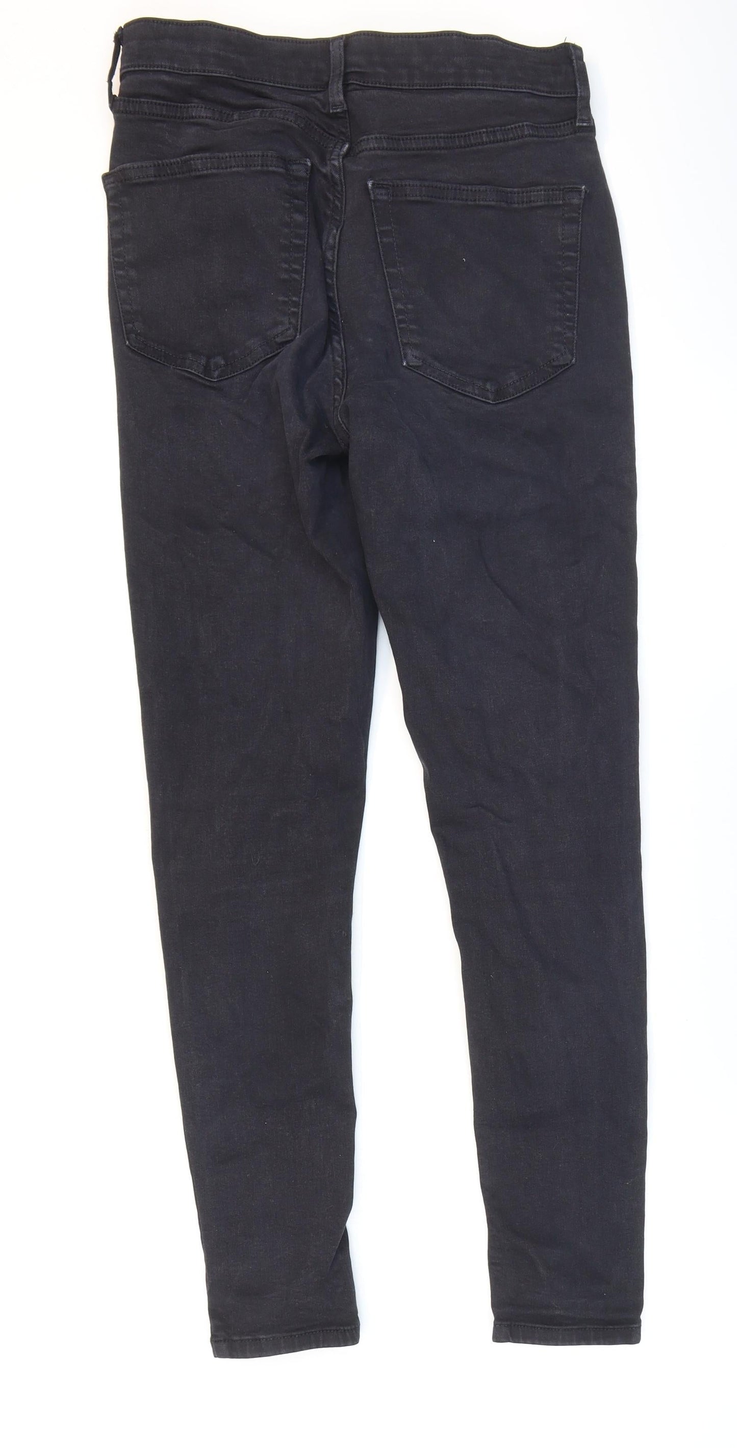 Mens UK Size 28 in Topshop Regular Fit Skinny Black Jeans