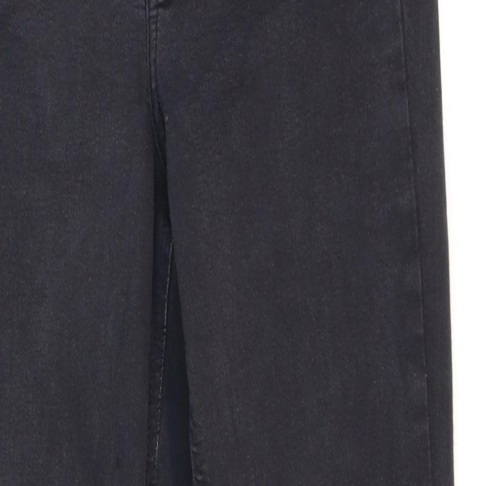Mens UK Size 28 in Topshop Regular Fit Skinny Black Jeans