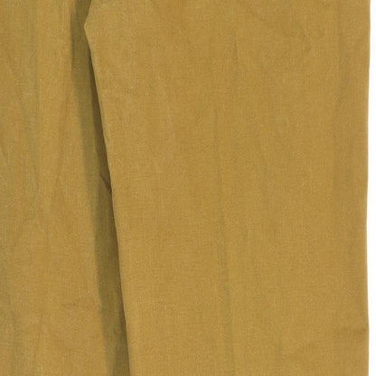 Womens UK Size 34 in John Lewis Regular Fit Dress Pants Brown Trousers