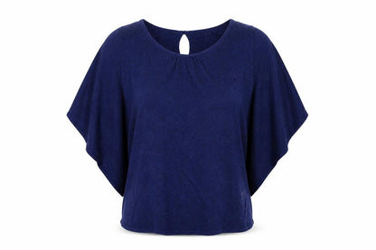 Womens UK Size M Principles Blue Basic T-Shirt