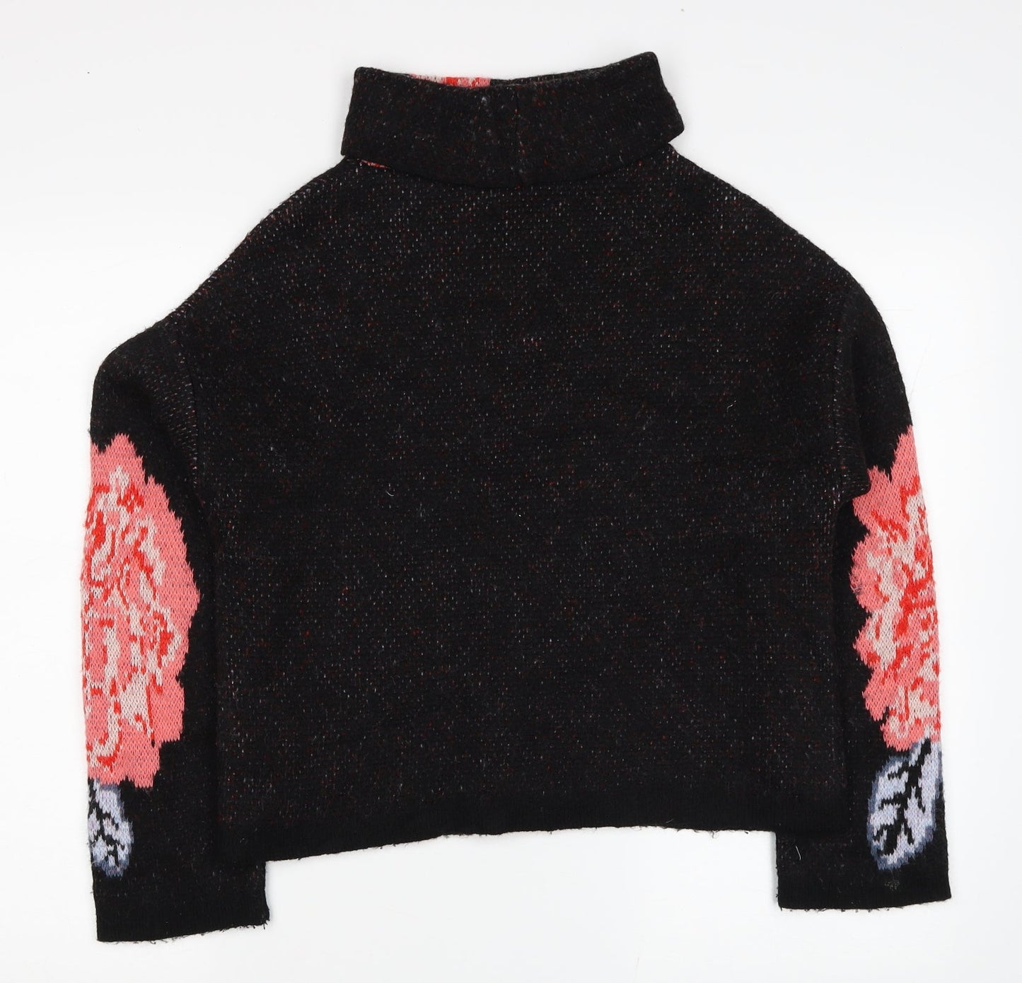 Womens UK Size S Marks and Spencer Black Pullover Jumper