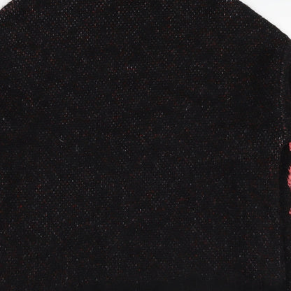 Womens UK Size S Marks and Spencer Black Pullover Jumper
