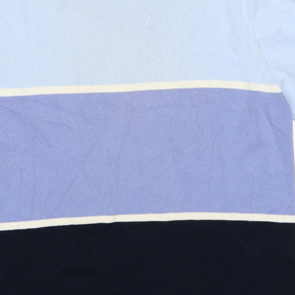 Womens UK Size 14 BHS Blue Basic T-Shirt