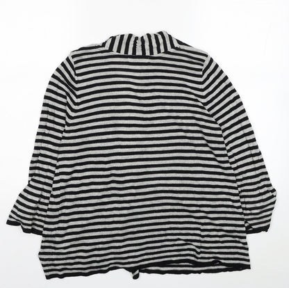 Womens UK Size 14 Marks and Spencer Black Cardigan Jumper